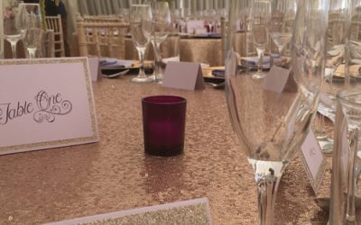 Sequin Table Cloths